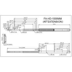 Heavy Duty Locking Drawer Slides | Lock-in and Lock-out