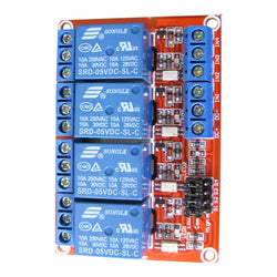 5V Relay Module - 4 Channels