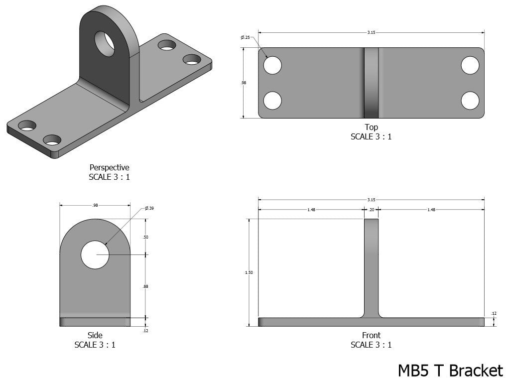 linear actuator bracket
