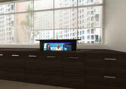 Pop-UP TV Lift in Cabinet or boardroom 