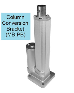 Base mounting Bracket for Adjustable Stroke Premium Linear Actuators