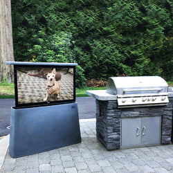 Outdoor TV Cabinet - With built in TV lift